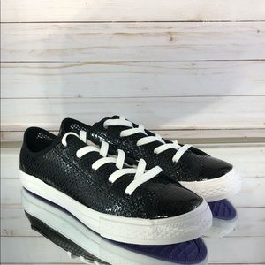 NIB Converse Black Patent Sneakers